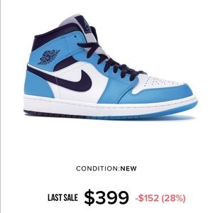 Jordan 1 Mid ‘Hornets’